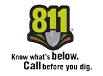 811 Call Before You Dig Logo