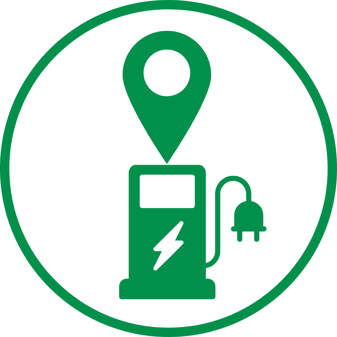 Electric Vehicle Icon-Find Chargers