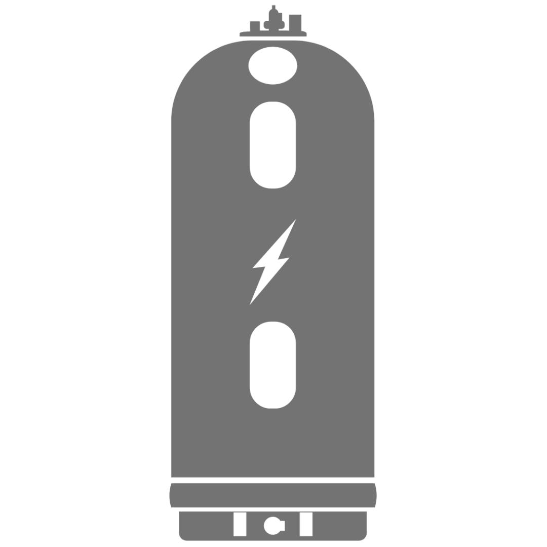Electric water heater icon