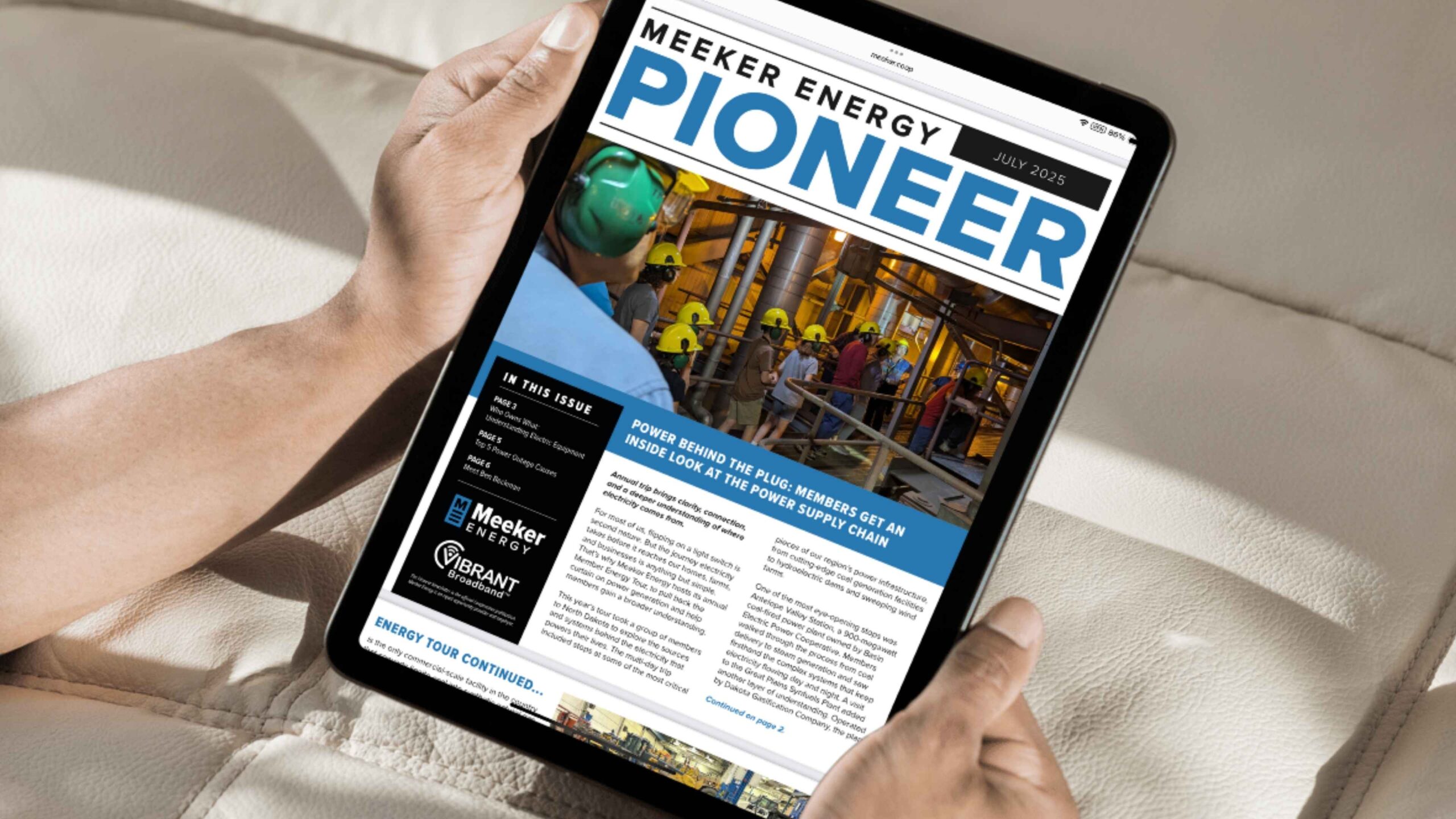 Newsletter 1 Meeker Energy Pioneer Newsletter