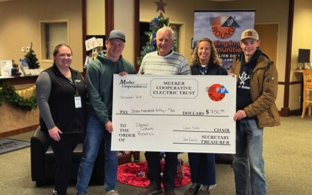 Photo of Operation Round Up recipients