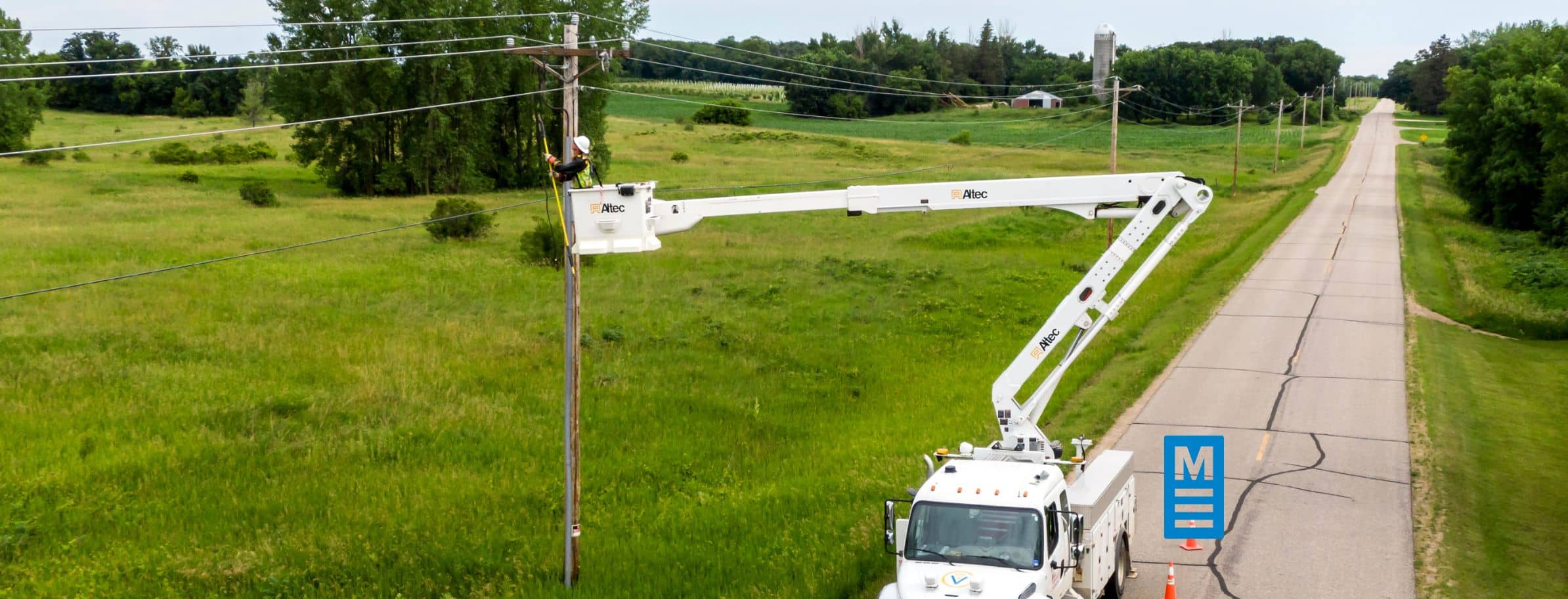 Working on overhead lines